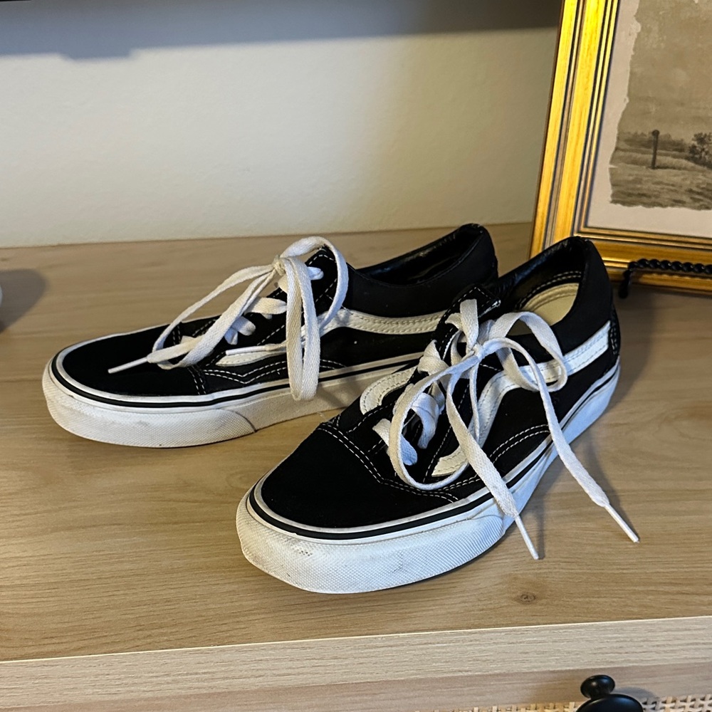 Vans Old Skool Black and White Sneakers